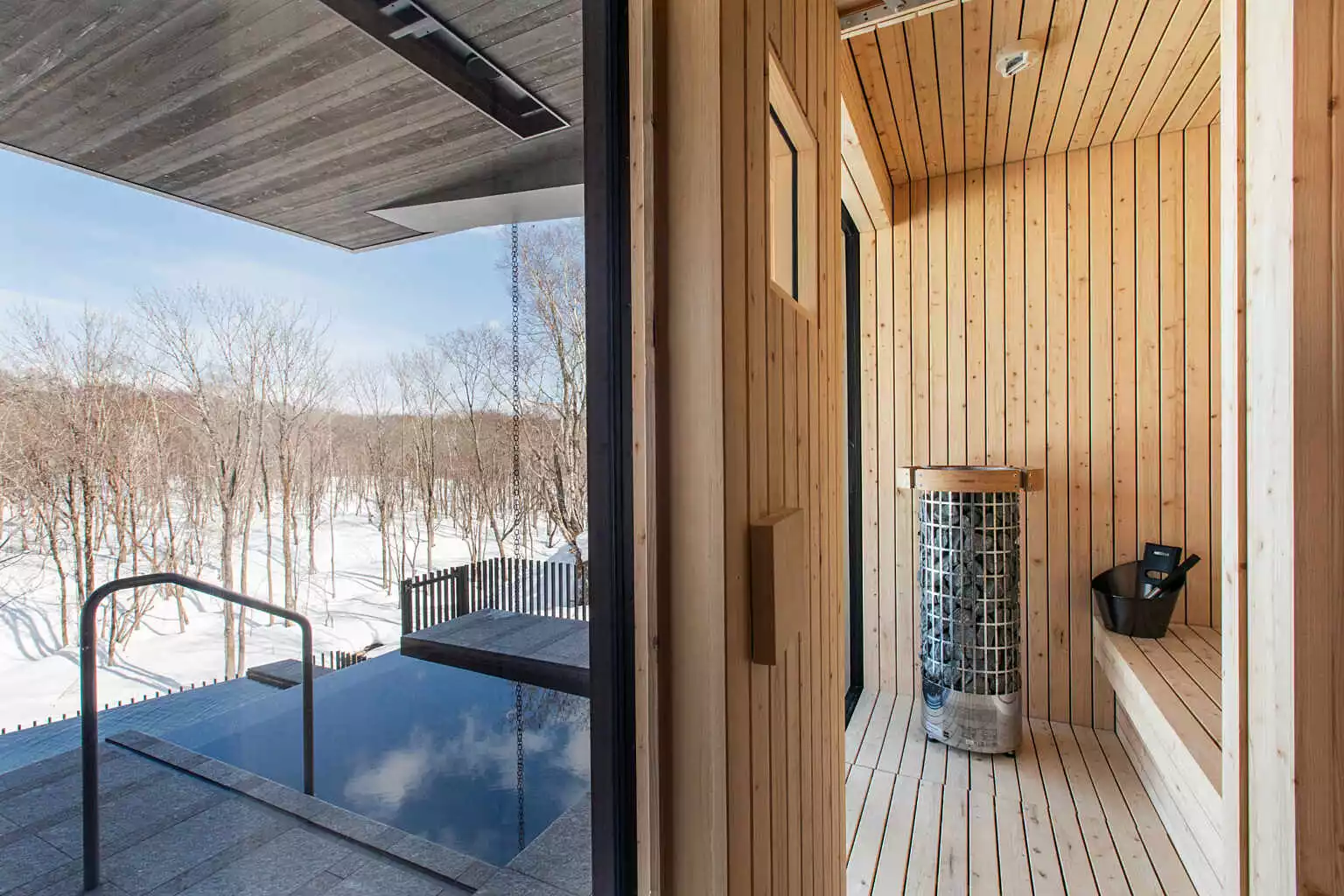 Corniche Chalet Niseko 04 Onsen Sauna