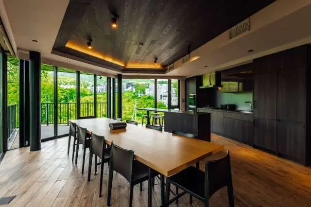 Haven Niseko Niseko 05 4 BR Penthouse Residence Kitchen Dining Area