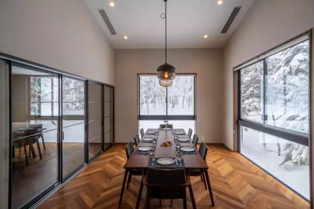 Jade Rabbit 5 Bedroom Chalet 03 Kitchen Dining Area 2 FL