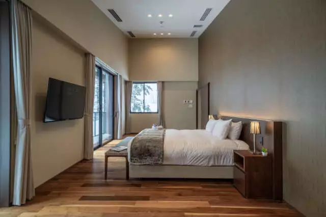 The largest bedroom in Jade Rabbit, a 5 Bedroom chalet