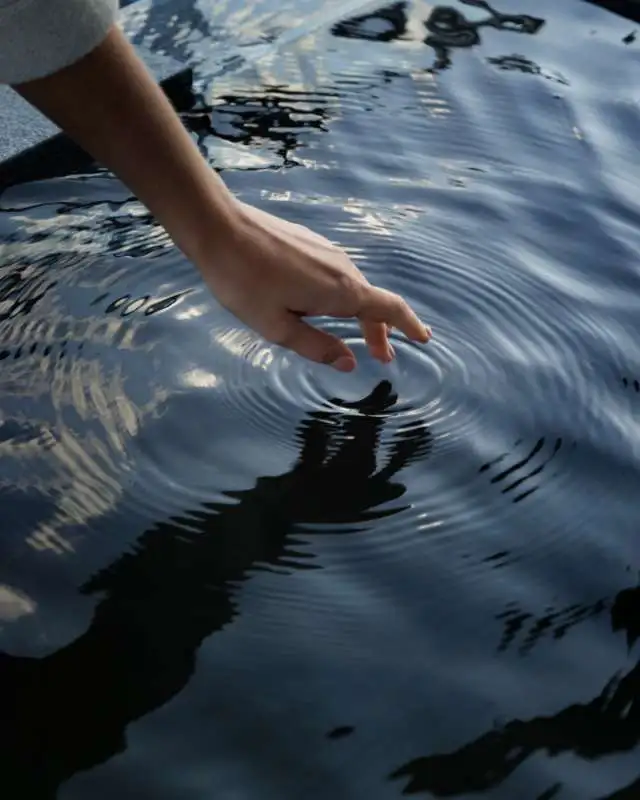 Woman at Niseko Kyo condo hotel private onsen