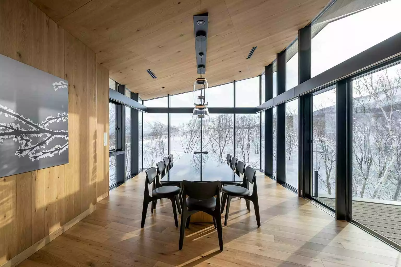 Tsubasa Chalet Hanaridge Niseko 02 Dining Area