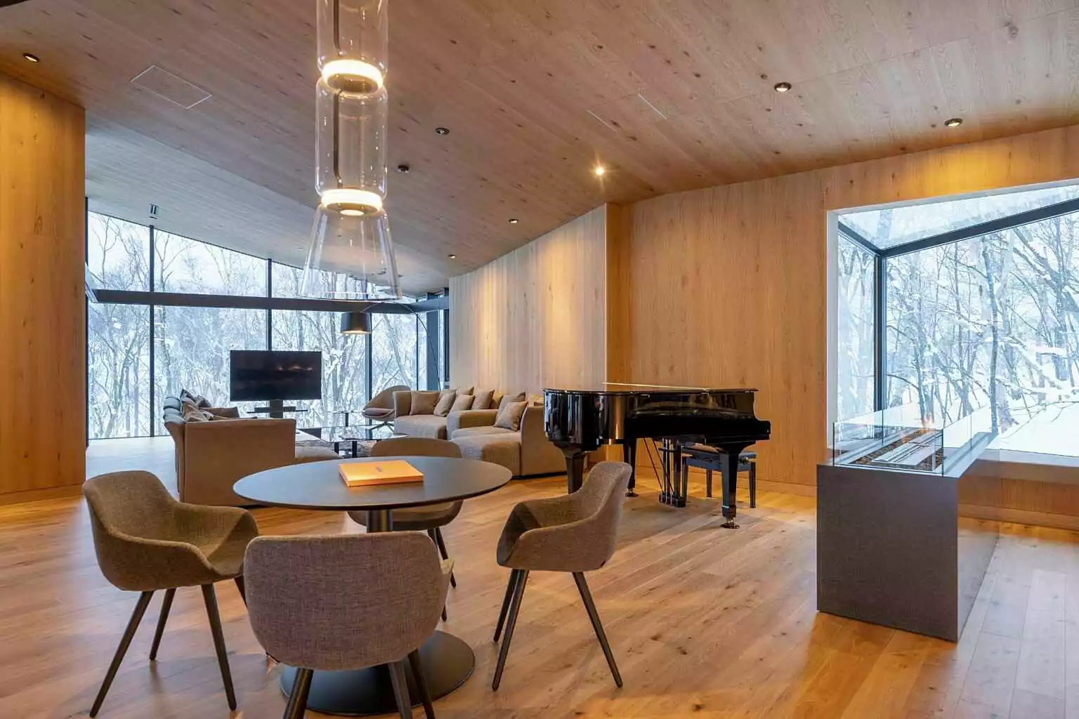 Tsubasa Chalet Hanaridge Niseko 07 Living Area