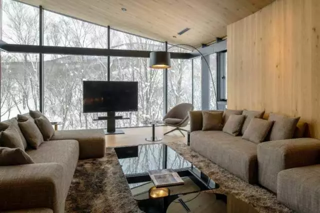 Tsubasa Chalet Hanaridge Niseko 06 Living Area