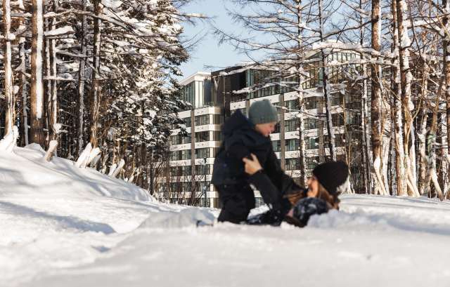 Vale rusutsu family snow fun