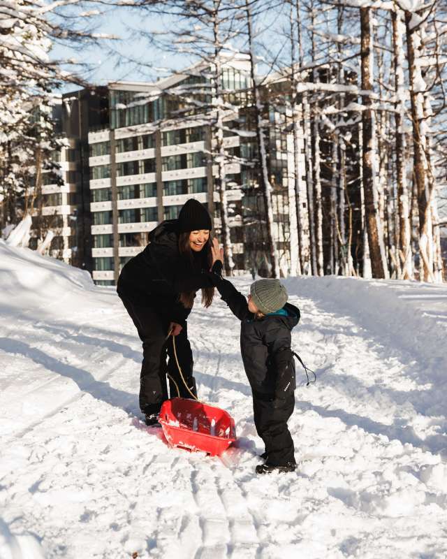 Vale rusutsu family snow