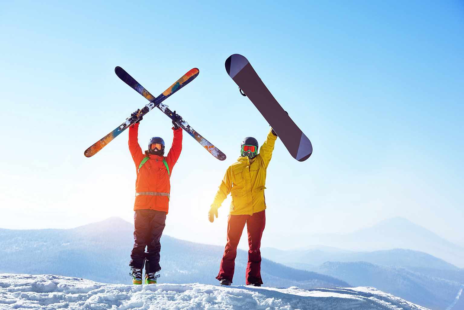 Ski Snowboard Shutter Stock 24