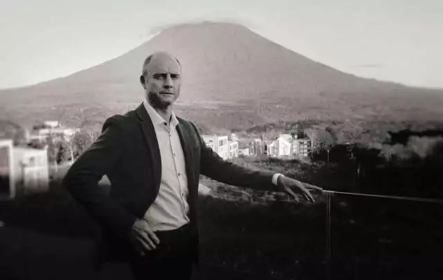 NISADE founder Jonathan Martin at The Vale Niseko Penthouse