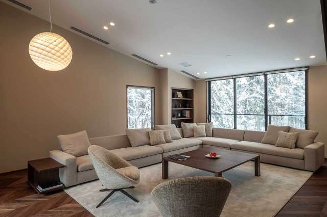 Living room at Jade Rabbit, a 5 Bedroom chalet in Niseko