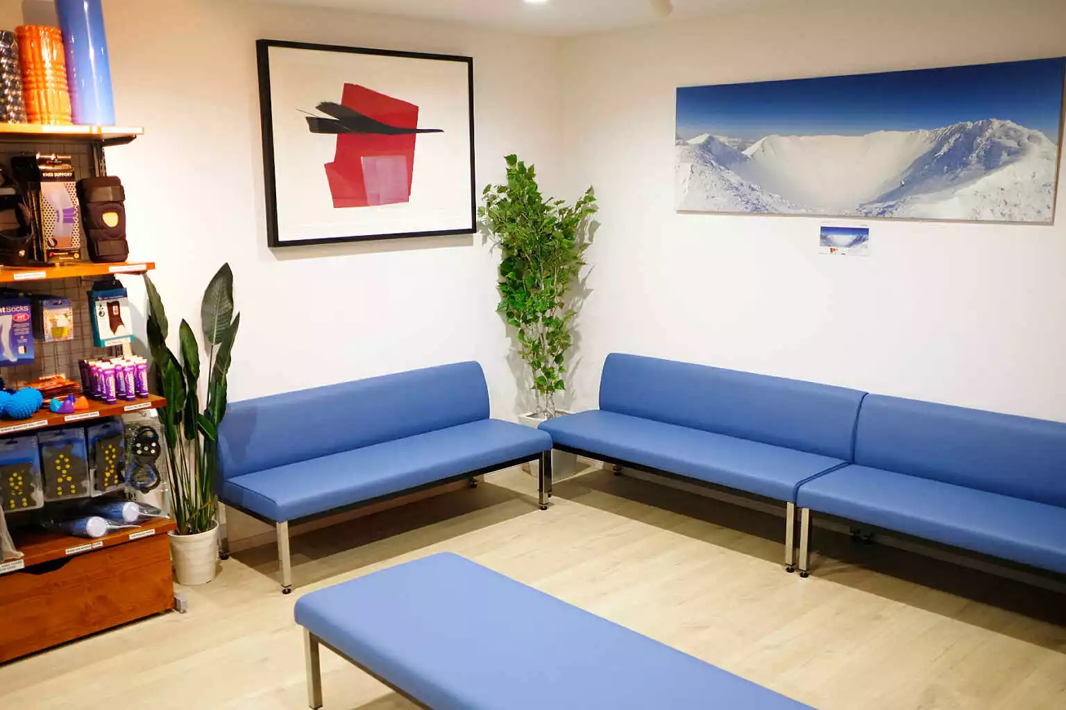 Asia Physio waiting room