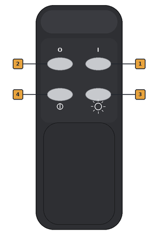 Fireplace Remote Illustration 1
