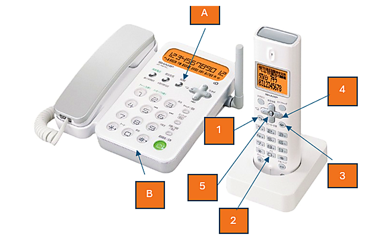 Sharp JD N51 Telephone