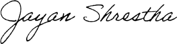 Jayan signature