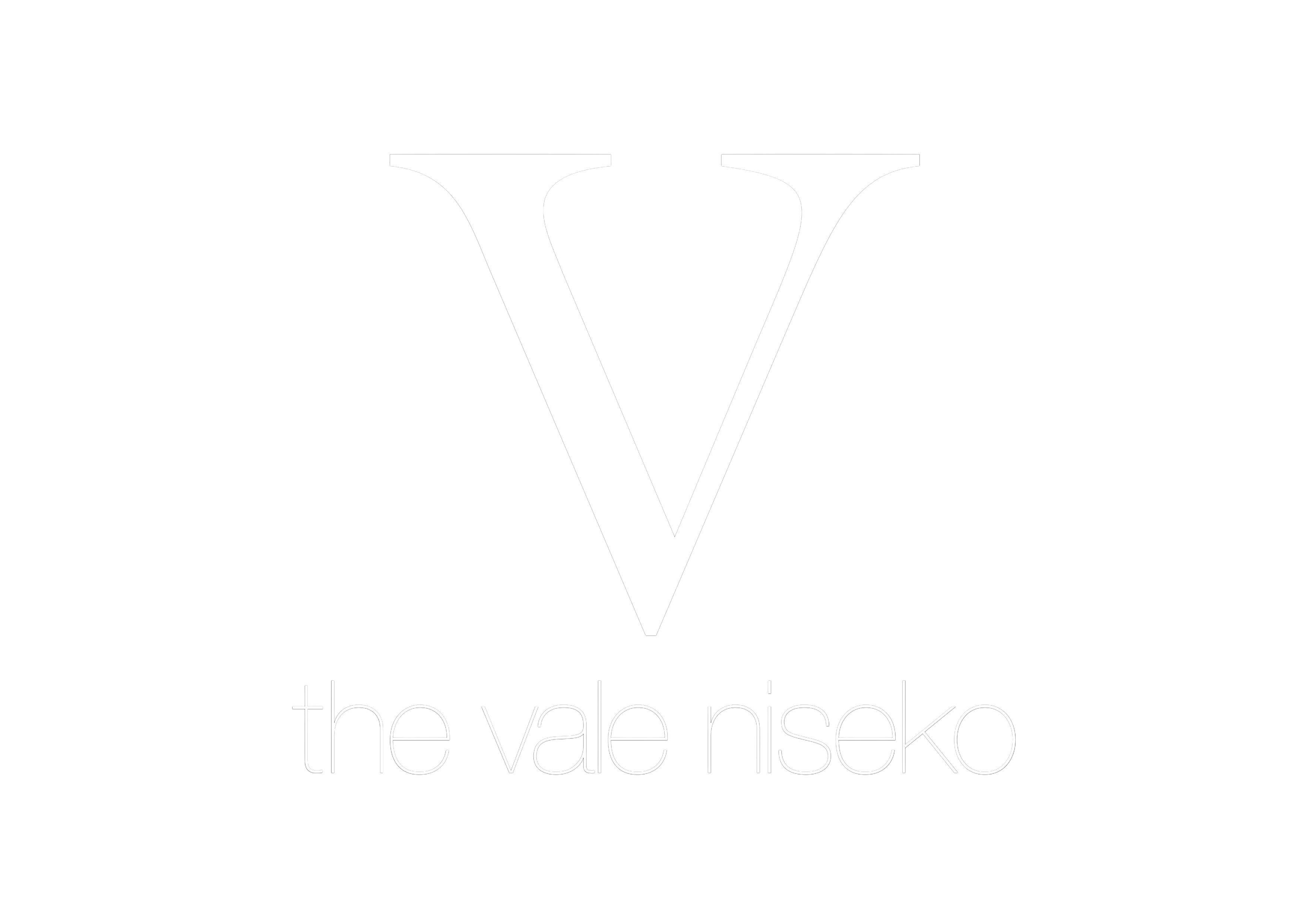 The vale niseko white