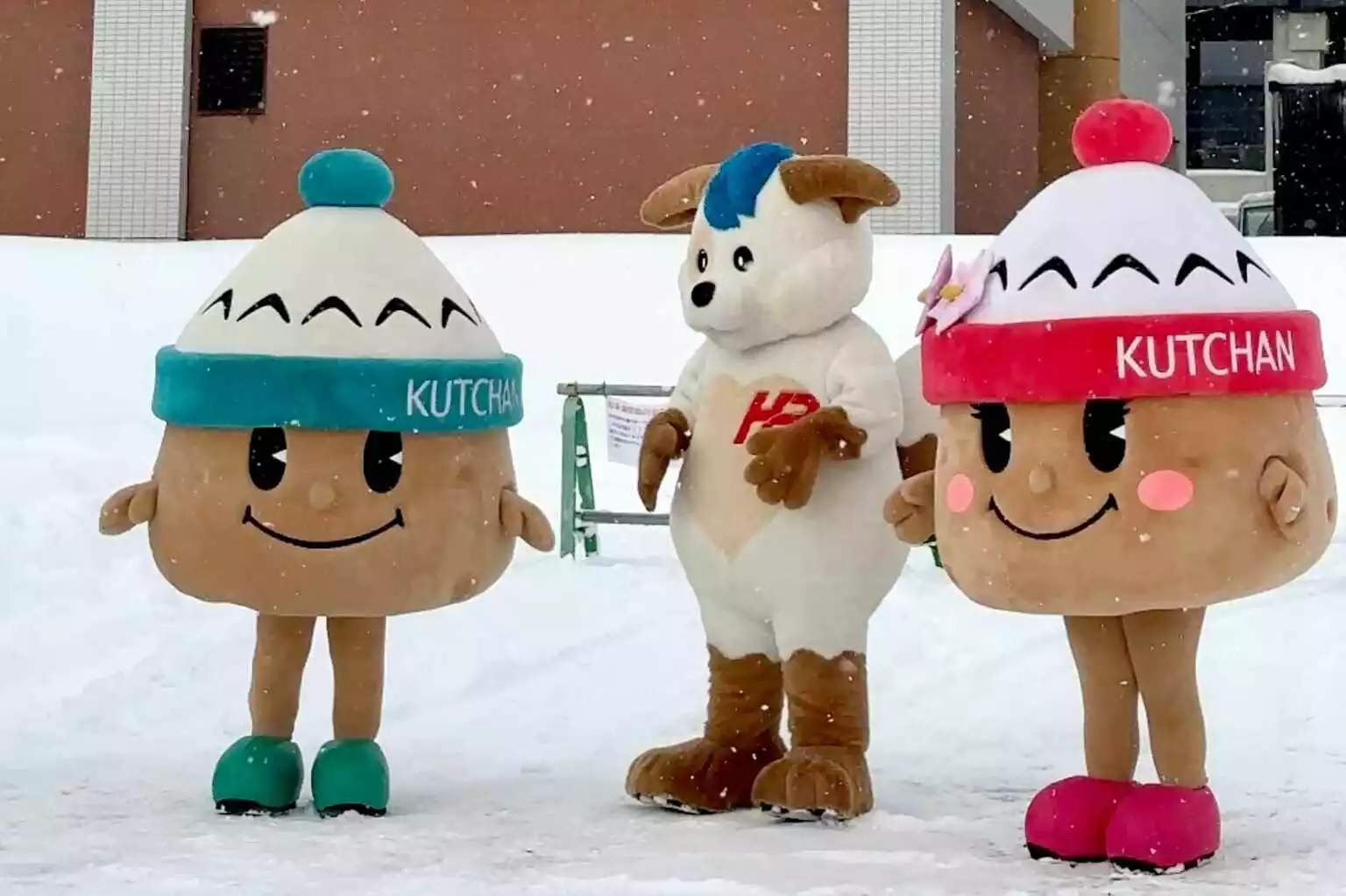 Jagata kun and Jagako chan Mascot