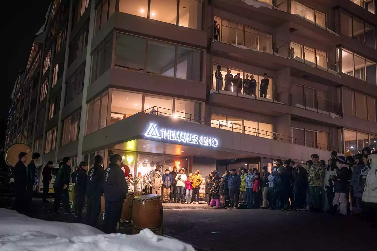 The Maples Hotel and performance scene