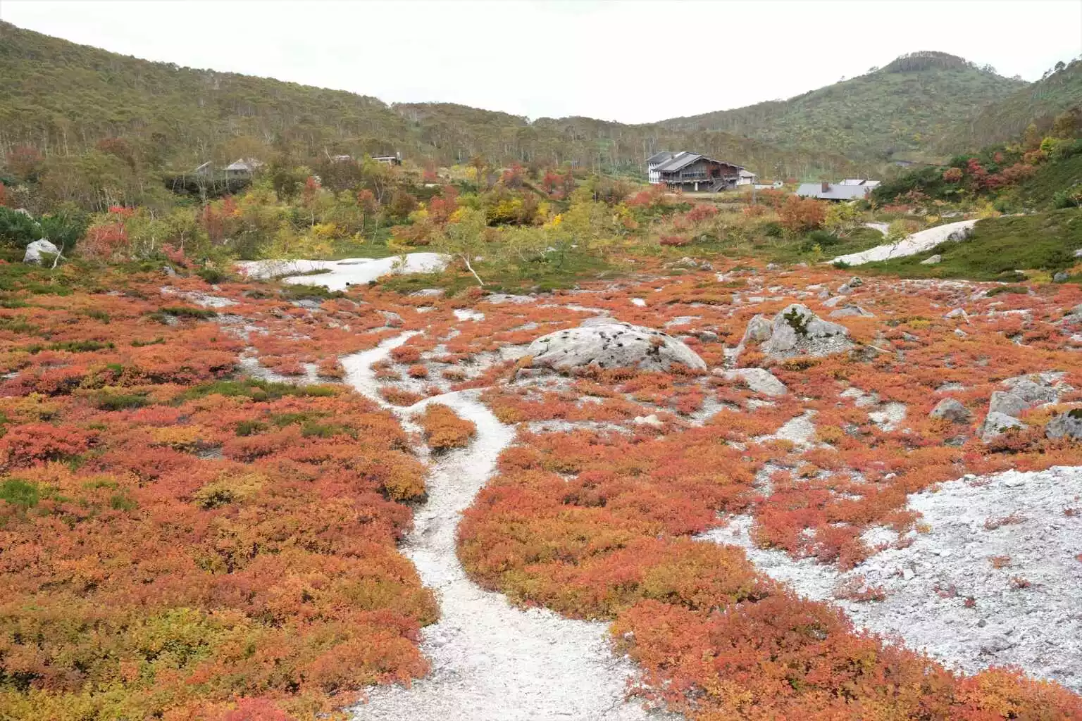 Iwaonupuri Trailhead Autumn 2