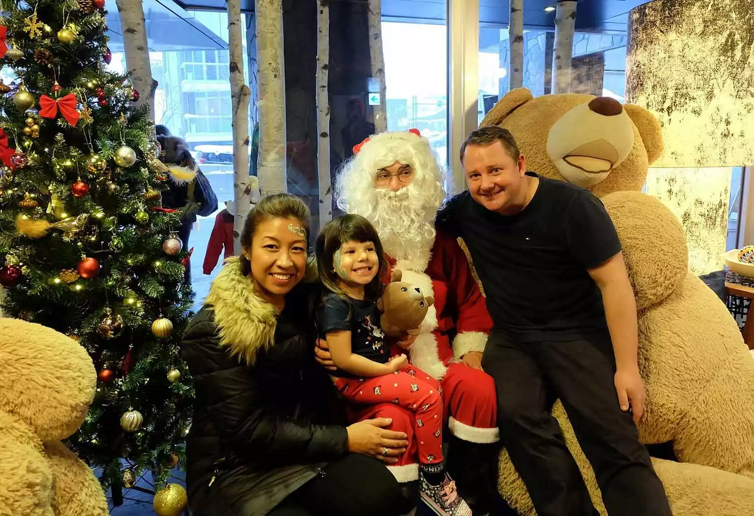 Santa in Niseko NISADE 1