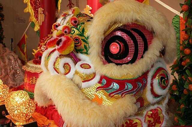 Lunar New Year Red Linon