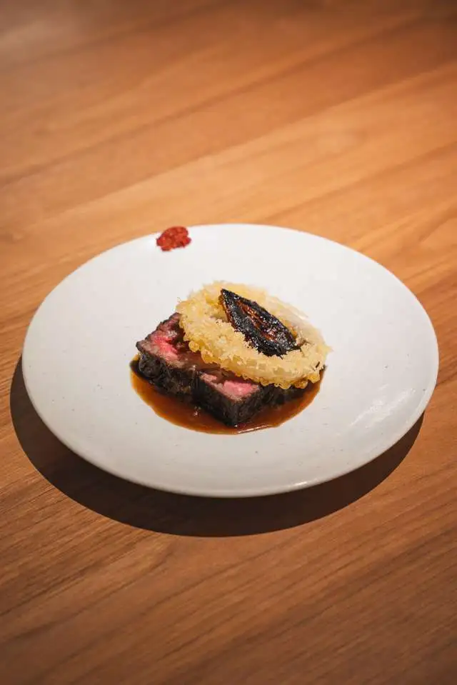 Dinner Menu Course A5 Tsukigata Wagyu